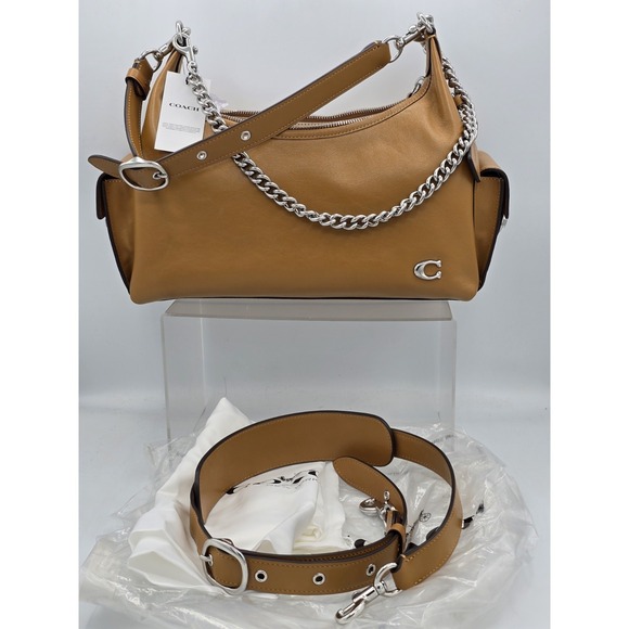 Coach Handbags - COACH CAM20 Pocket Juliet Bag 30 Shoulder Bag  Honey Brown  Outlet NEW